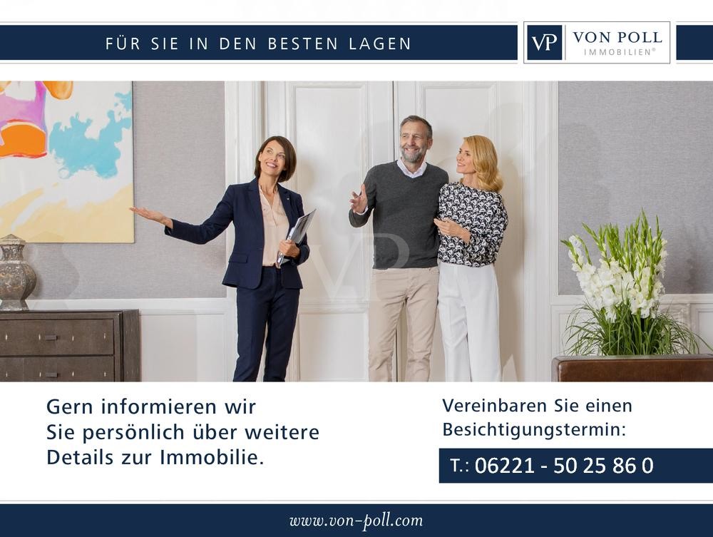 Von Poll Immobilien : Single/Studentenwohnung 
1-Zimmer-Apartment im Herzen der HD- Altstadt