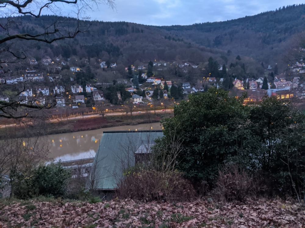 Traumhafte Villa mit frontalem Neckarblick und Personenaufzug
