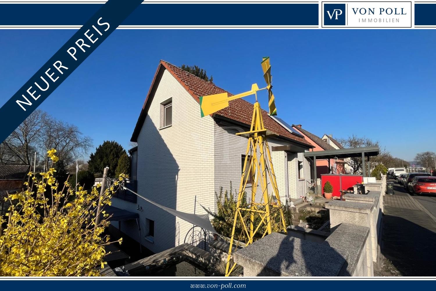 Neuer Preis: Freistehendes Einfamilienhaus mit großem Garten auf Erbpachtgrundstück