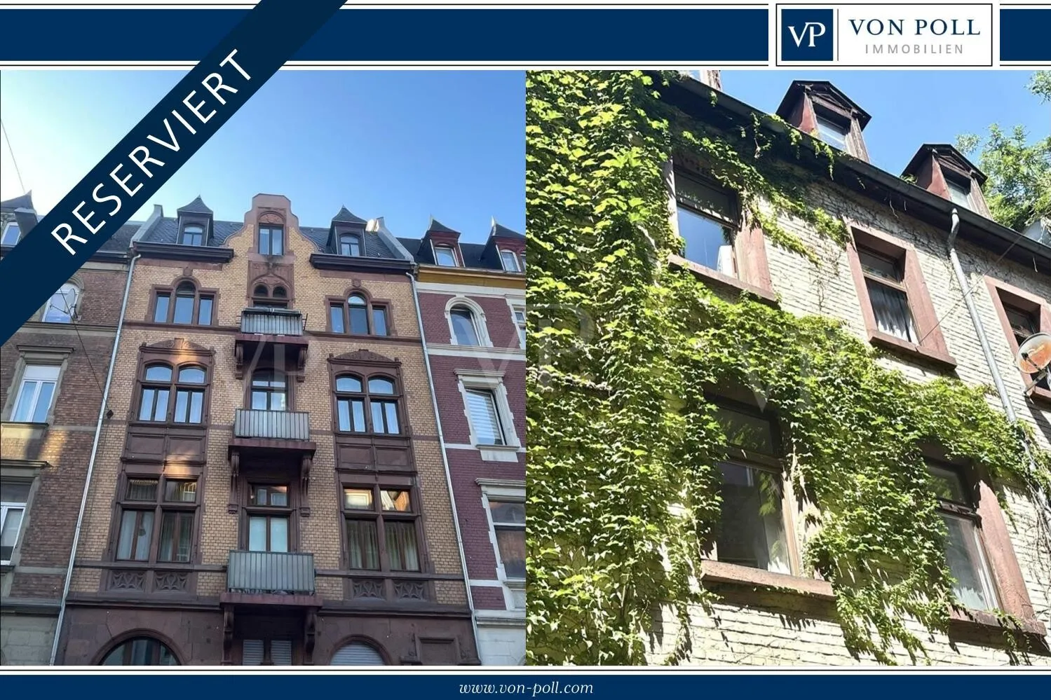 An oasis in the city center: Centrally located, renovated first-floor apartment in a historic rear building