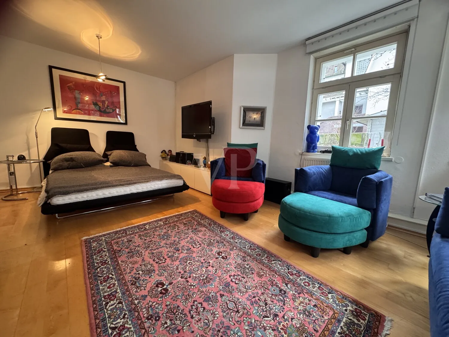 Wohn- und Schlafzimmer Einliegerwohnung