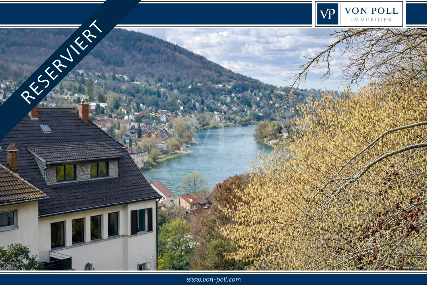 Großzügiges modernisiertes Familienhaus mit Sonnengarten und Neckarblick