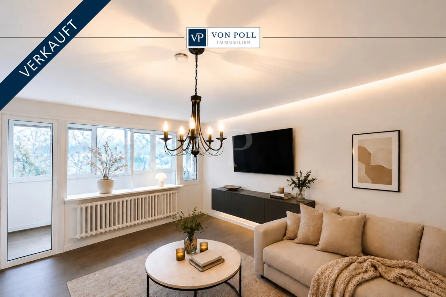 Moderne 3-Zimmerwohnung mit Wintergarten und Stellplatz
