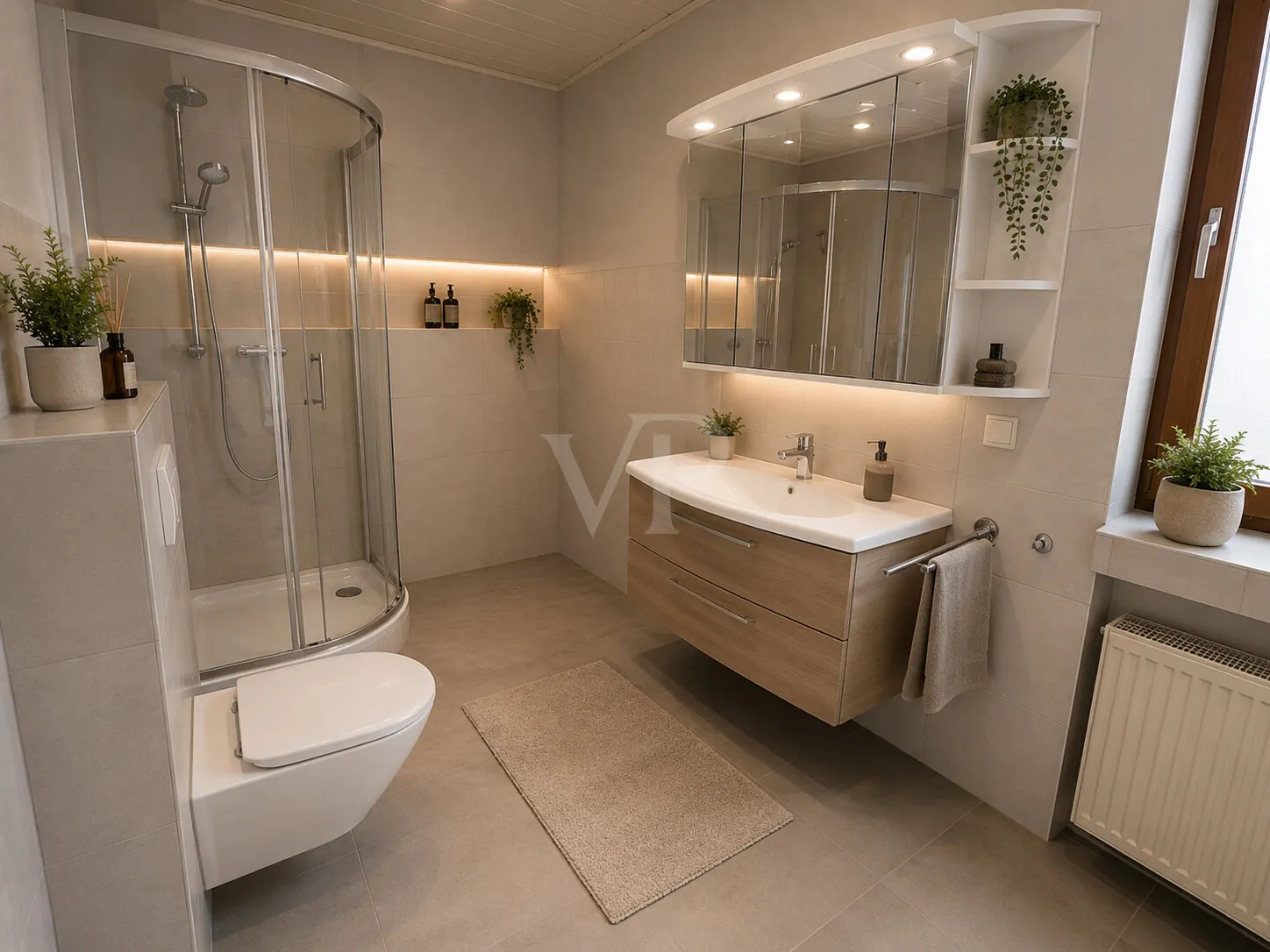 Badezimmer (KI generiert)