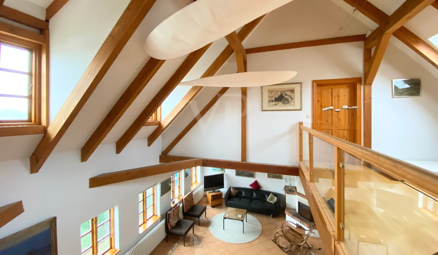 Blick von der Galerie