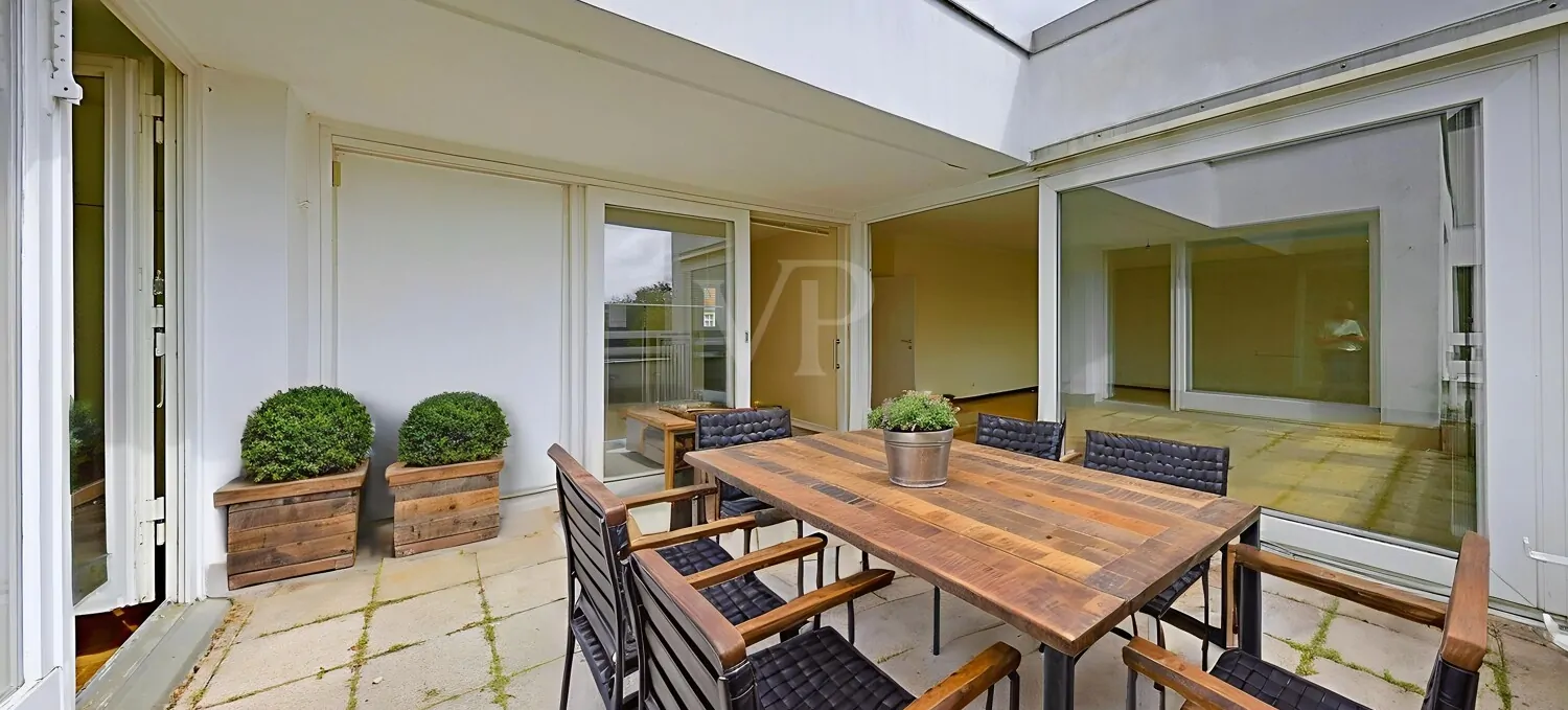 Terrasse visualisiert