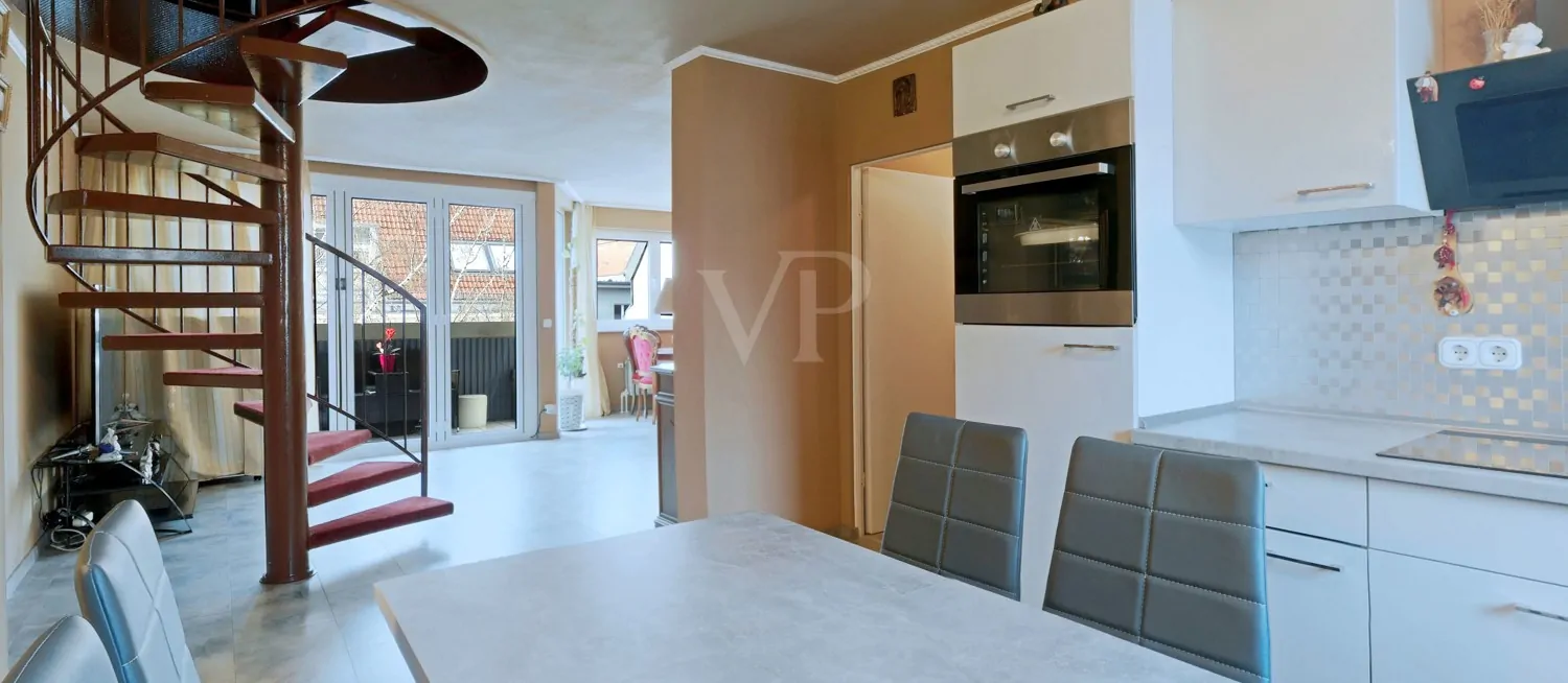 Blick in den Wohnbereich