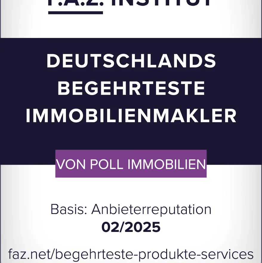Auszeichnung "Deutschlands begehrteste Immobilienmakler 2025"