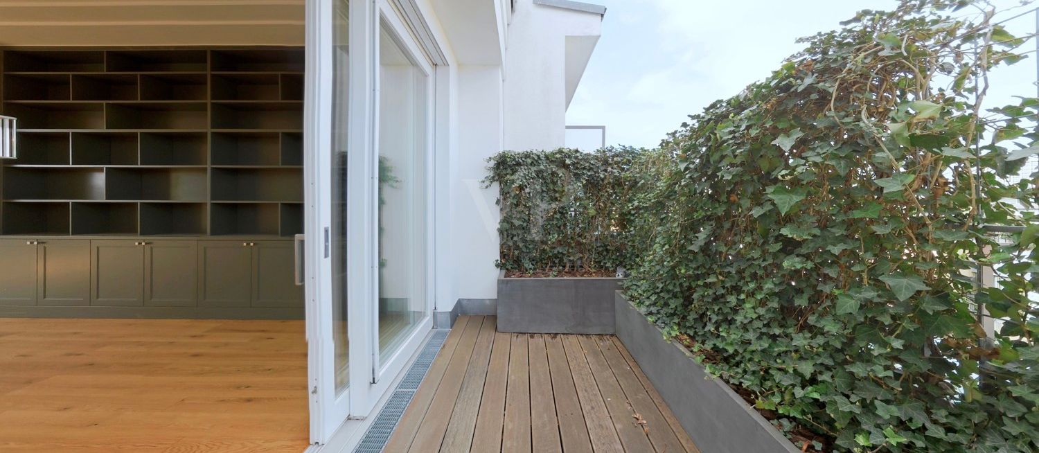 Terrasse vor dem Essbereich