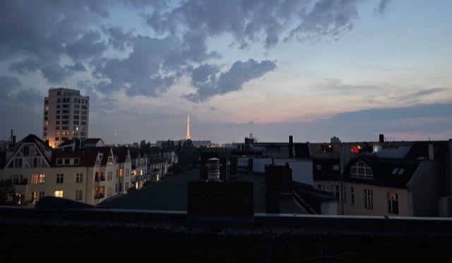 Ausblick bei Nacht