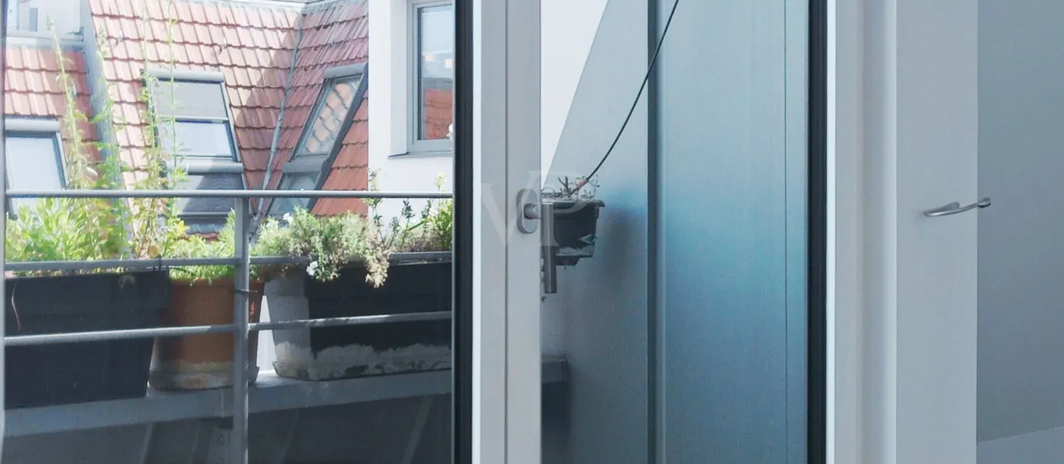 Balkonblick Gästezimmer