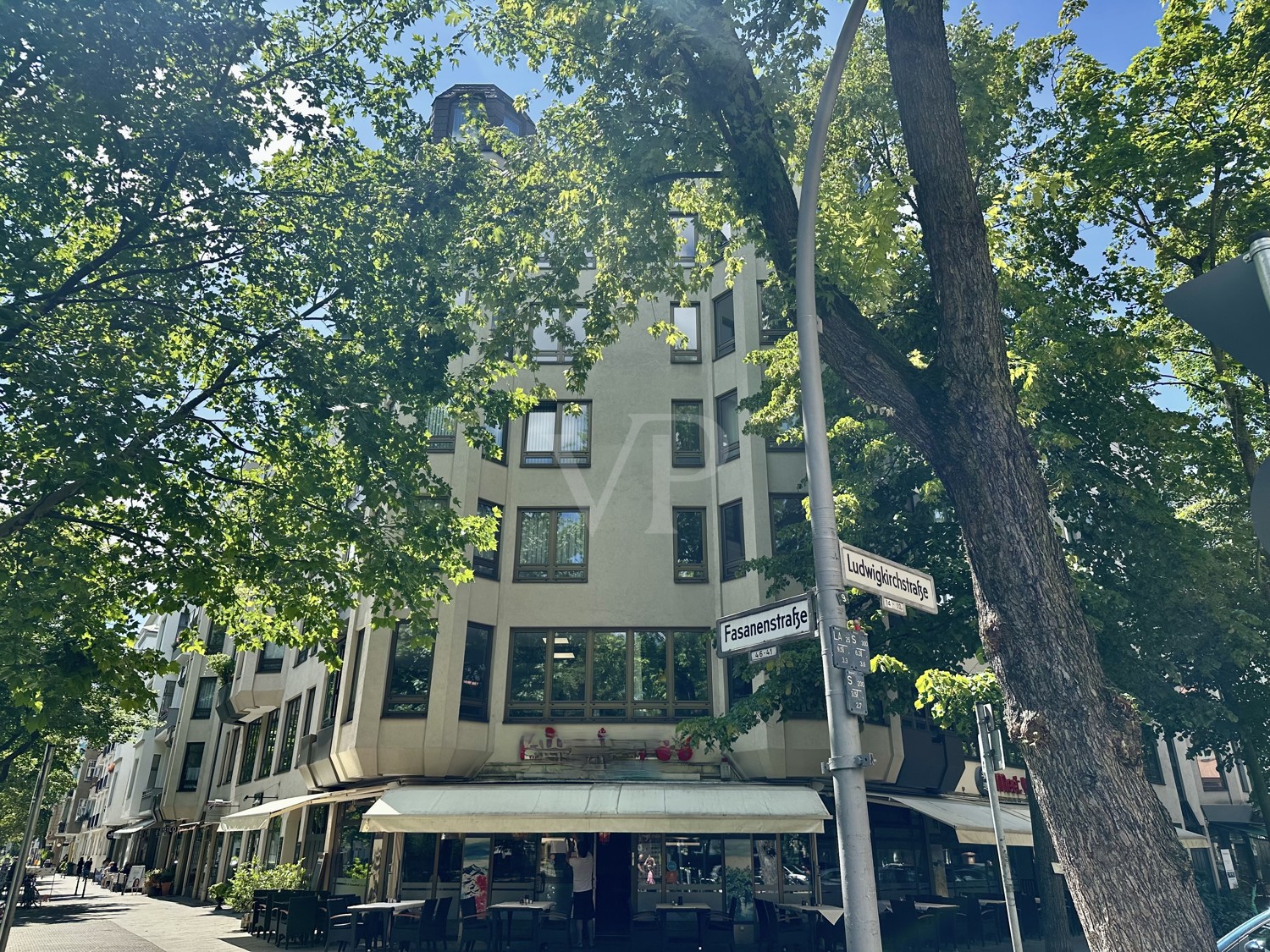 Blick von der Straße