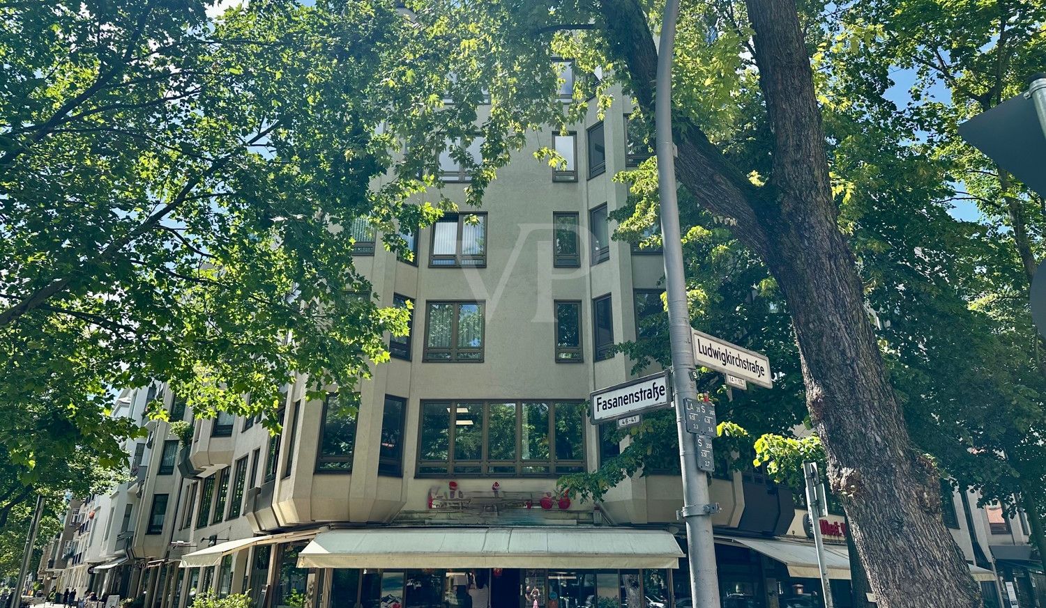 Blick von der Straße