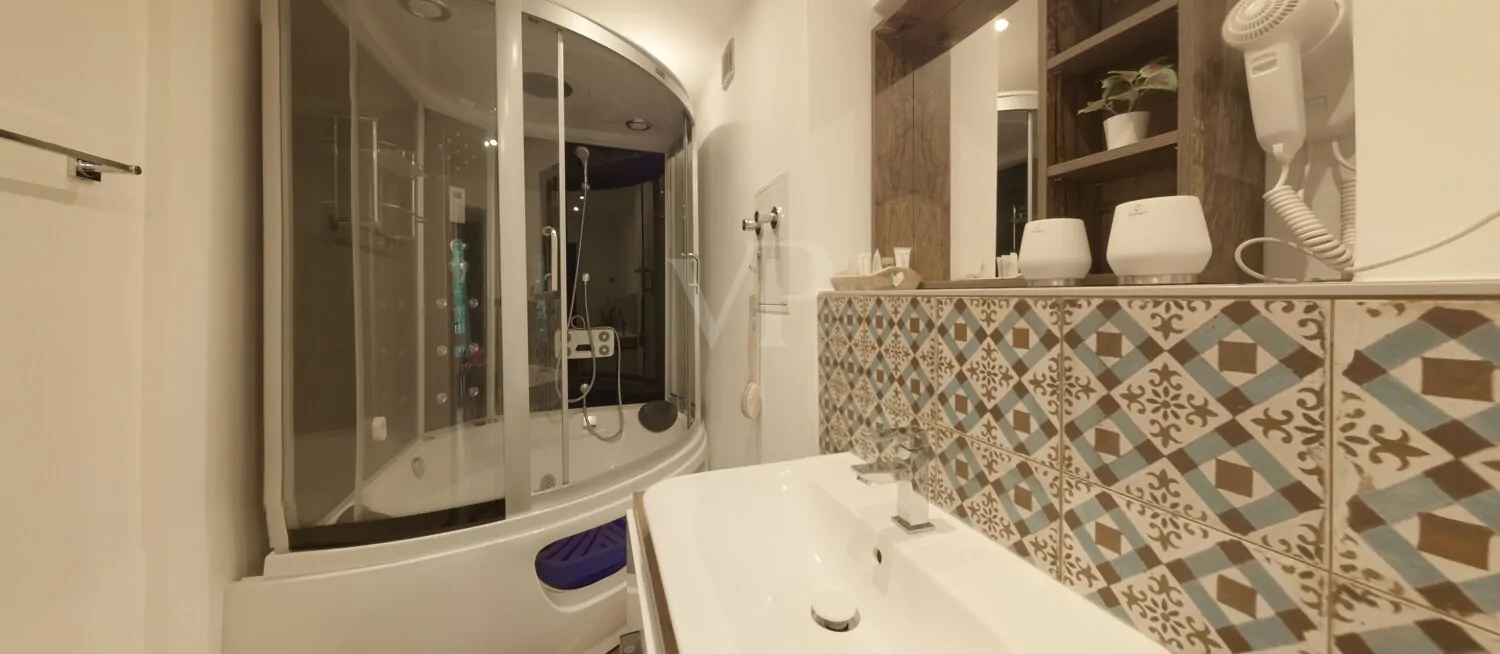 Gästebad mit Dampfbad