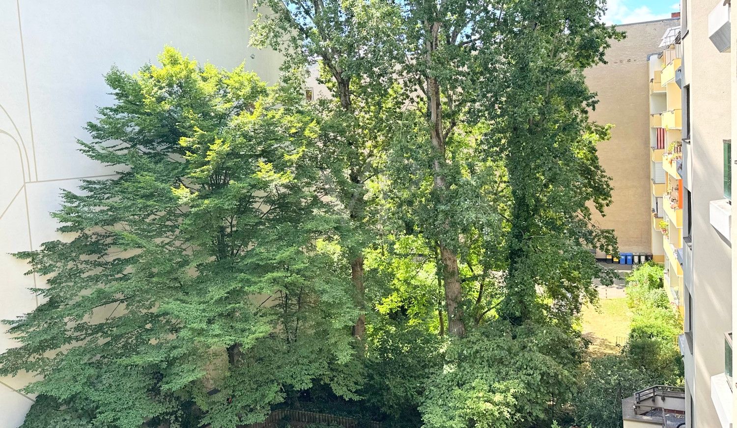 Aussicht von Balkon