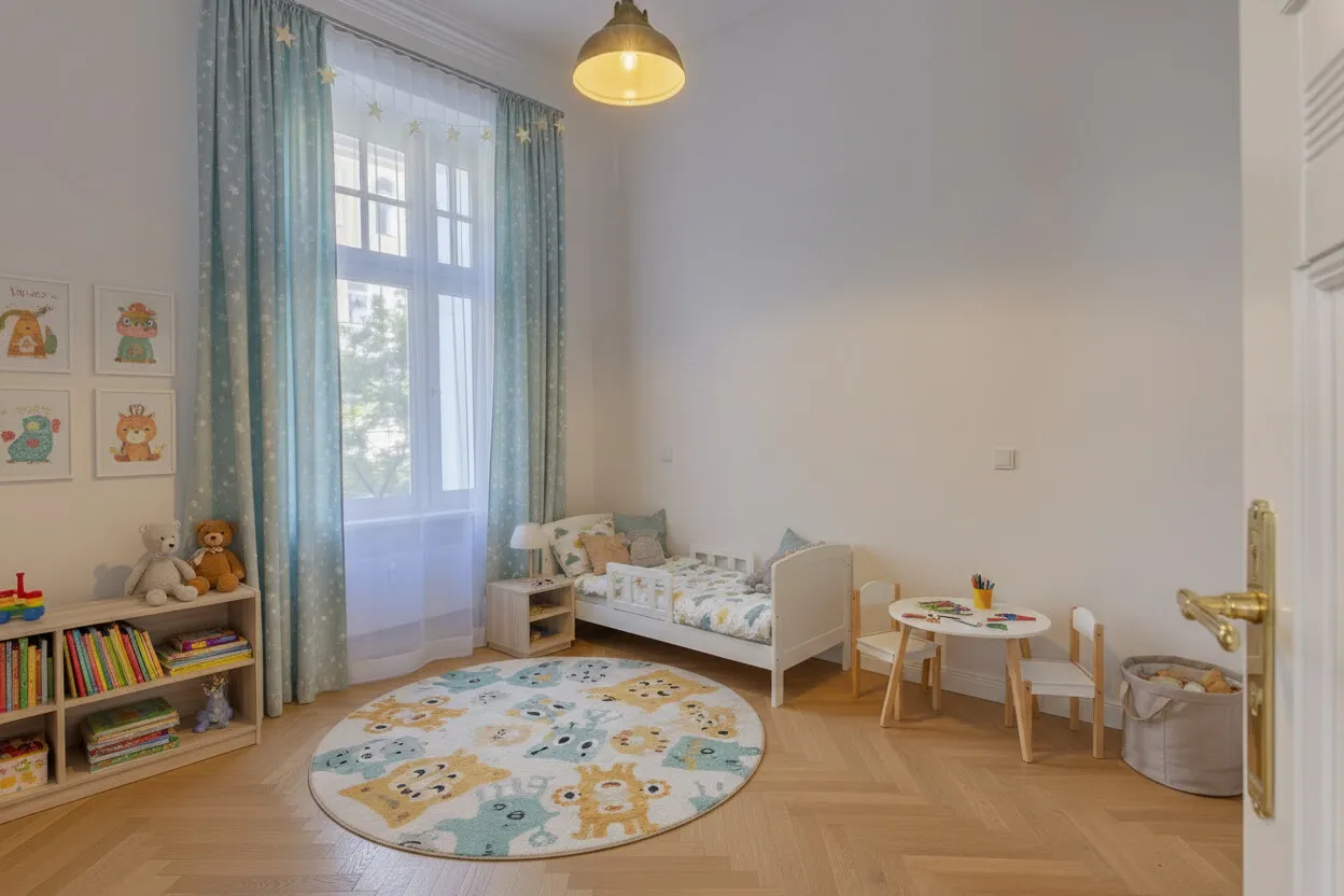 Einrichtungsbeispiel Kinder-/Gästezimmer