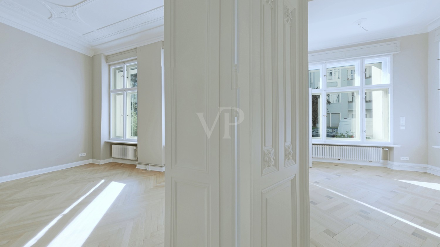 Wohnbereich und Arbeitszimmer