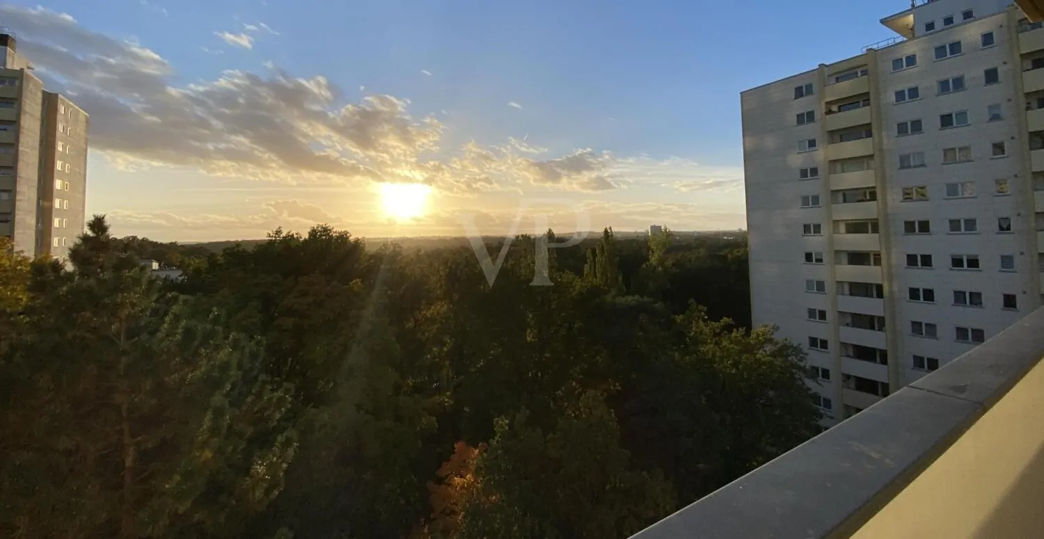 Großzügige Wohnung mit Ausblick ins Grüne
