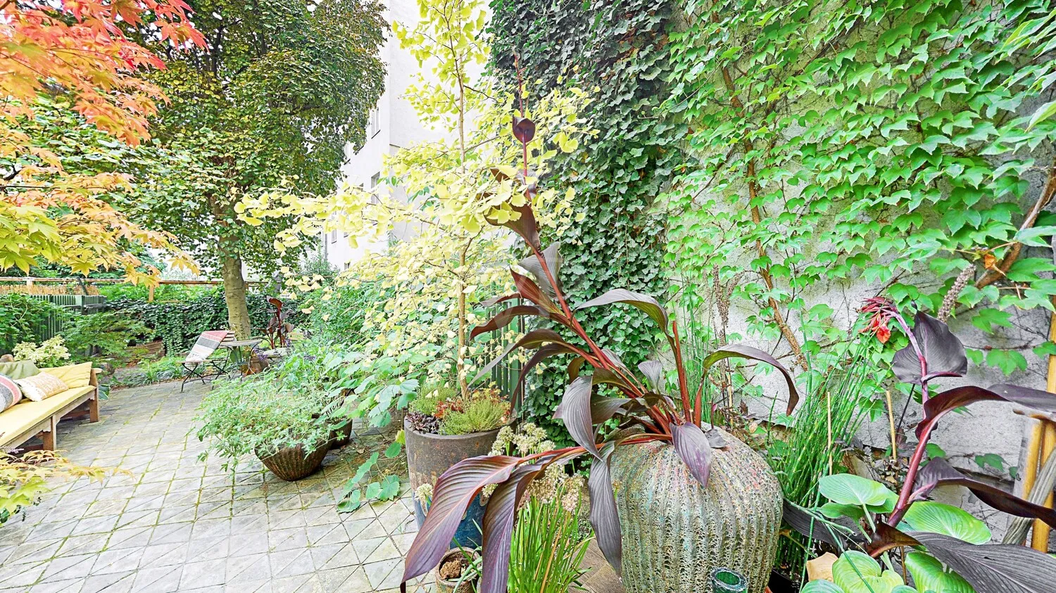 Exklusive Bepflanzung