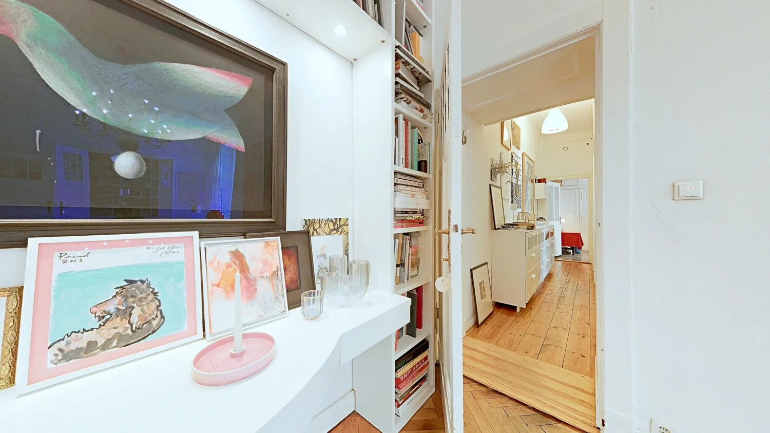 Blick in den hinteren Flur