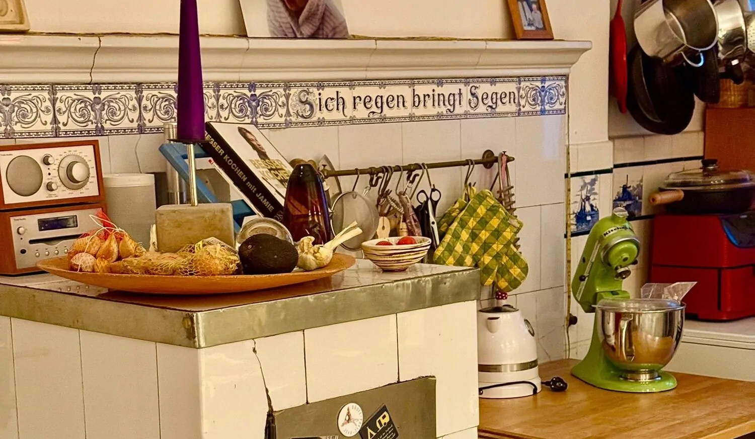 Historische Kochmaschine