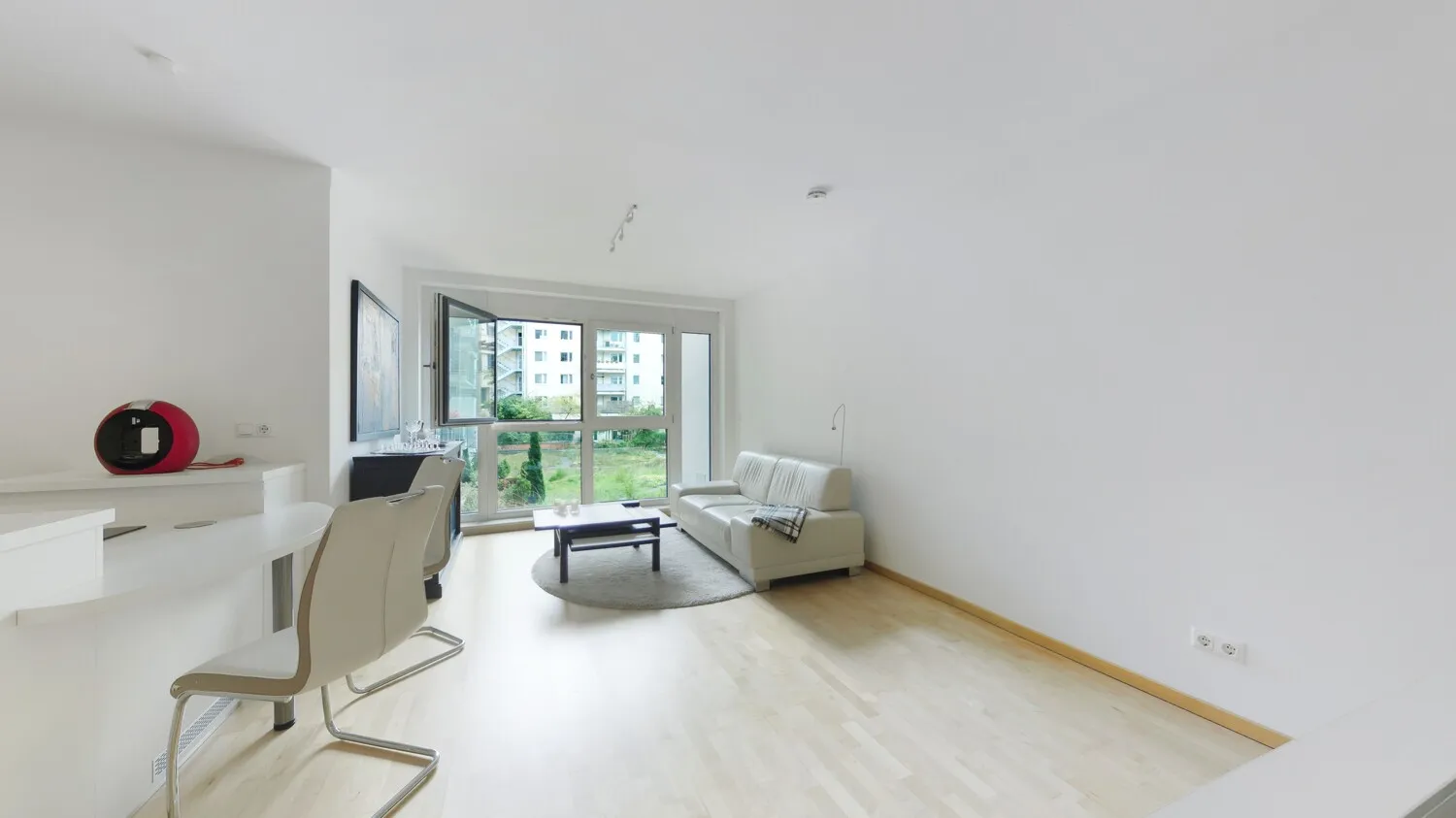 Blick in den Wohnraum