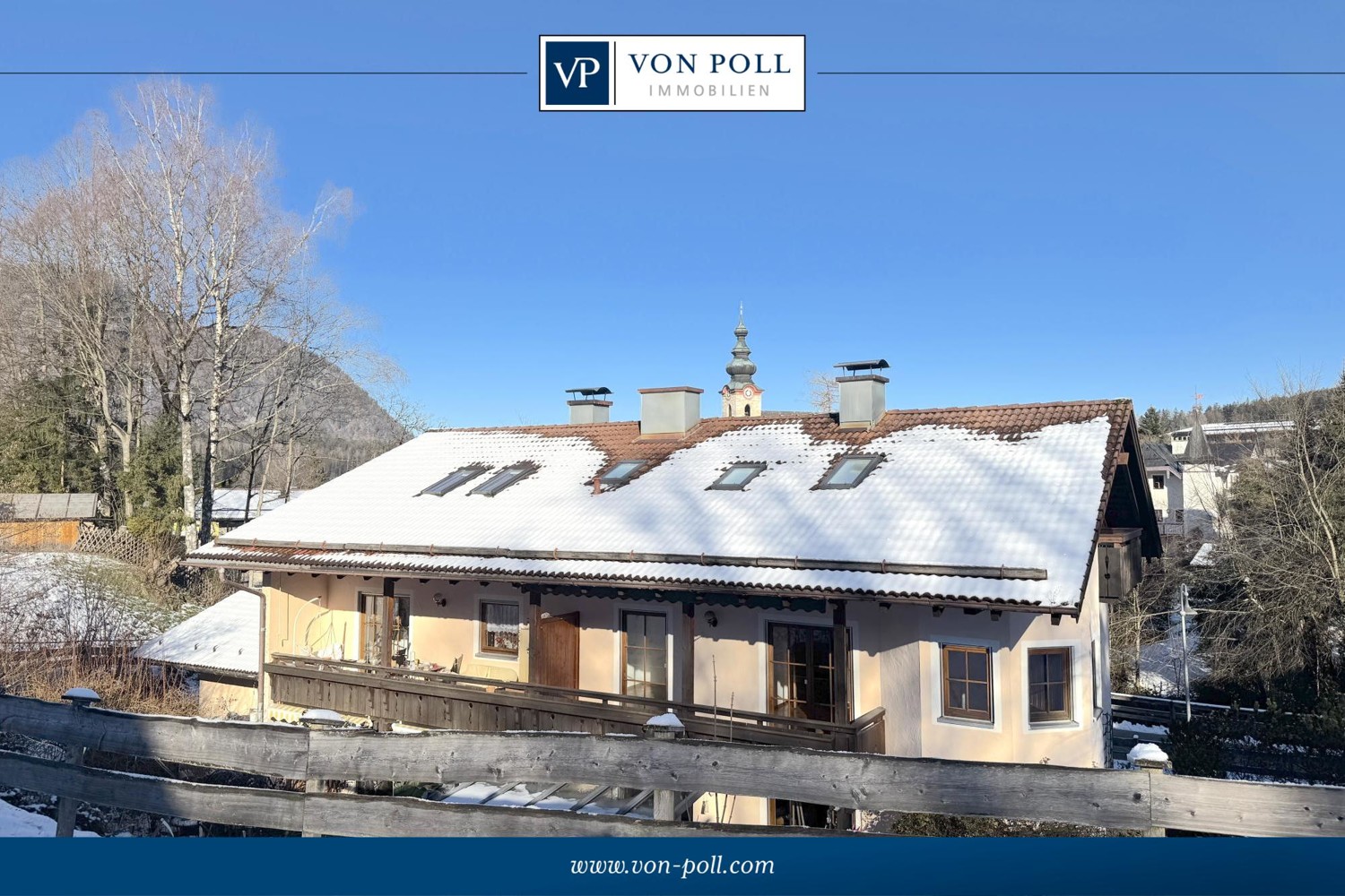 Schöne Etagenwohnung in ruhiger Lage mit herrlicher Bergaussicht und viel Natur.