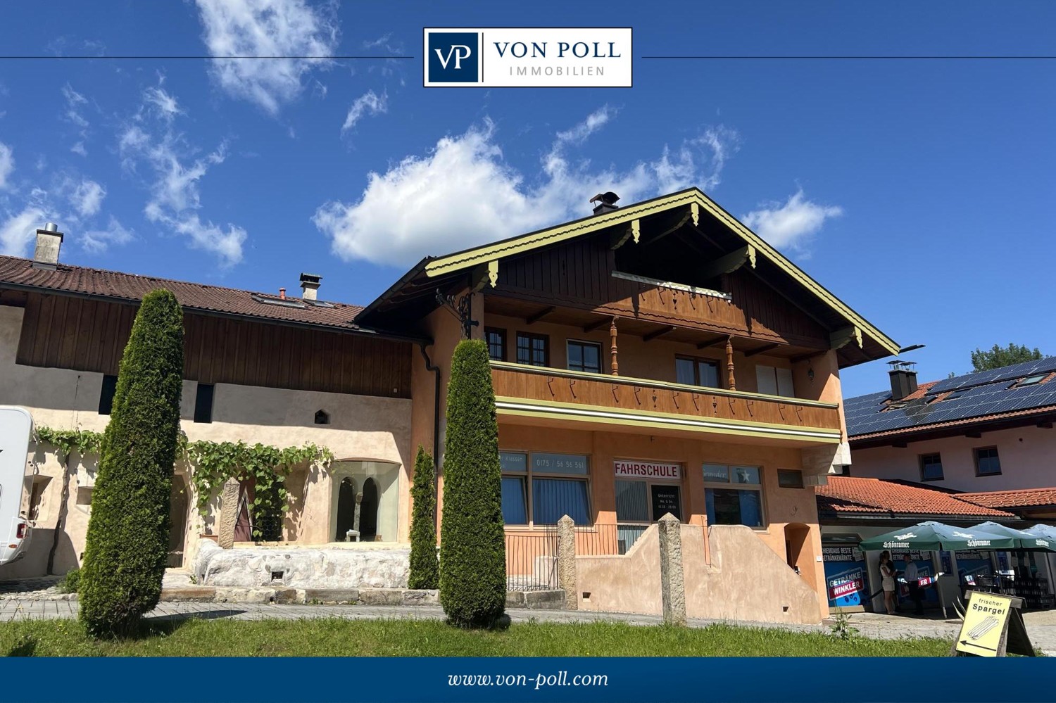 Vielseitig gestaltbare Wohnung in zentraler Lage von Marquartstein mit Bergblick