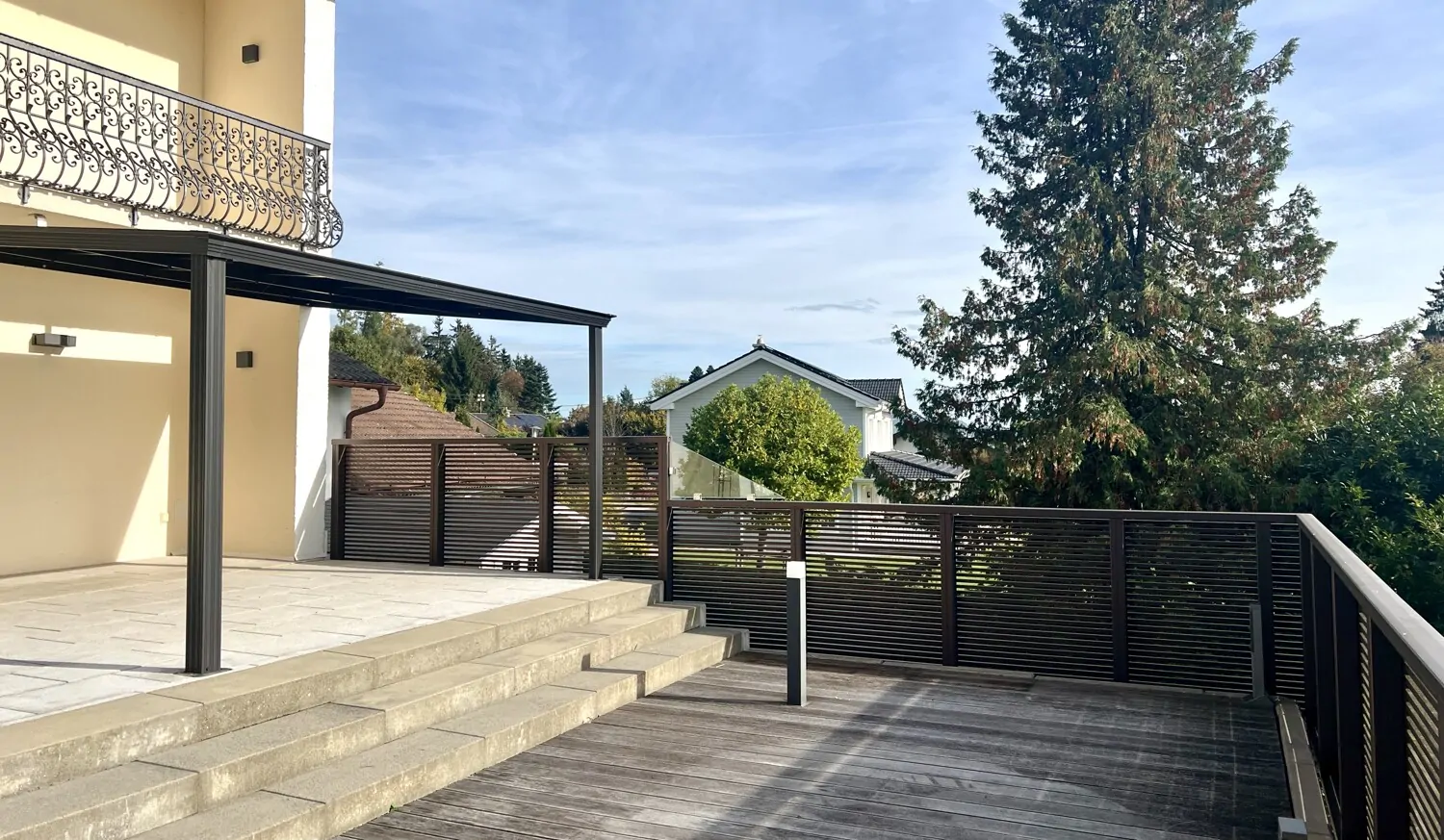 Überdachte Terrasse