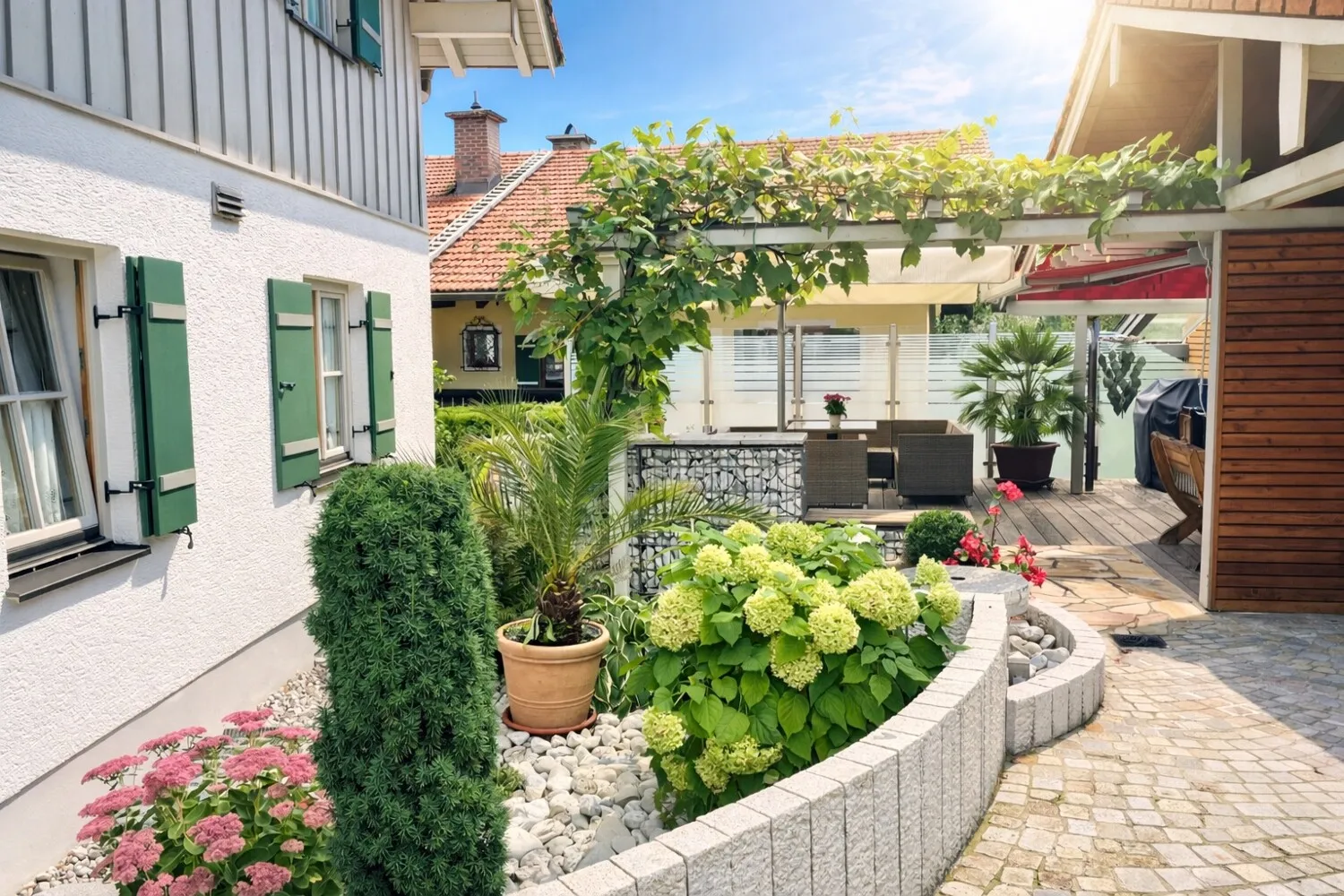 Terrassenbereich
