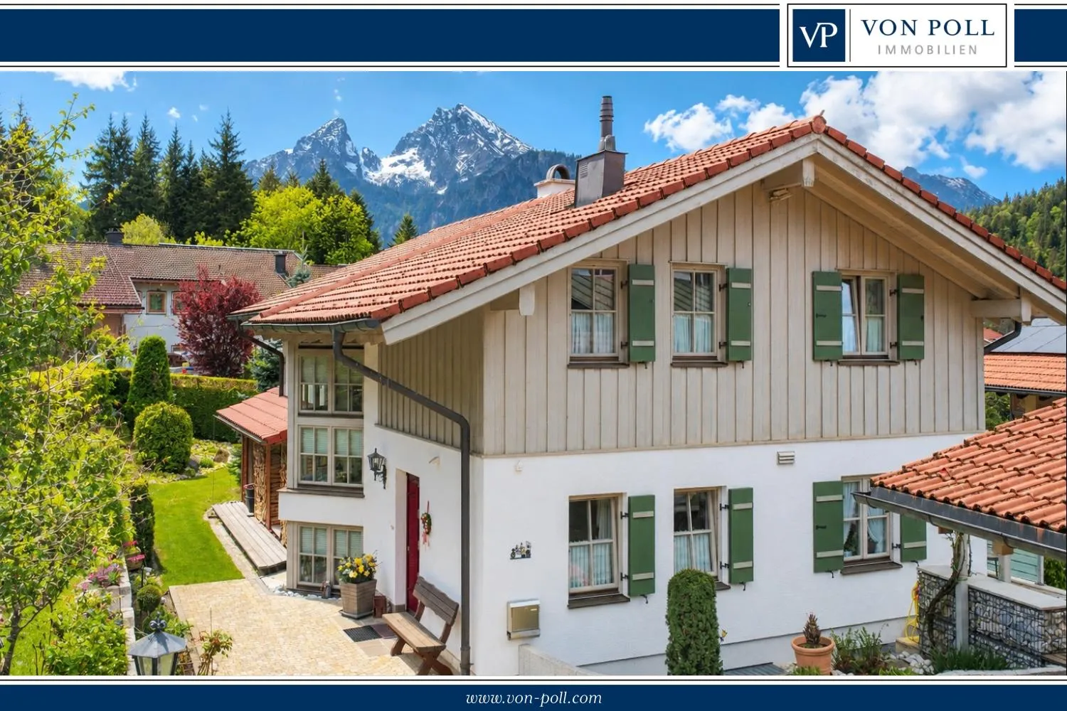 Neuwertiges Einfamilienhaus in sonniger Siedlungslage mit Alpenpanorama
