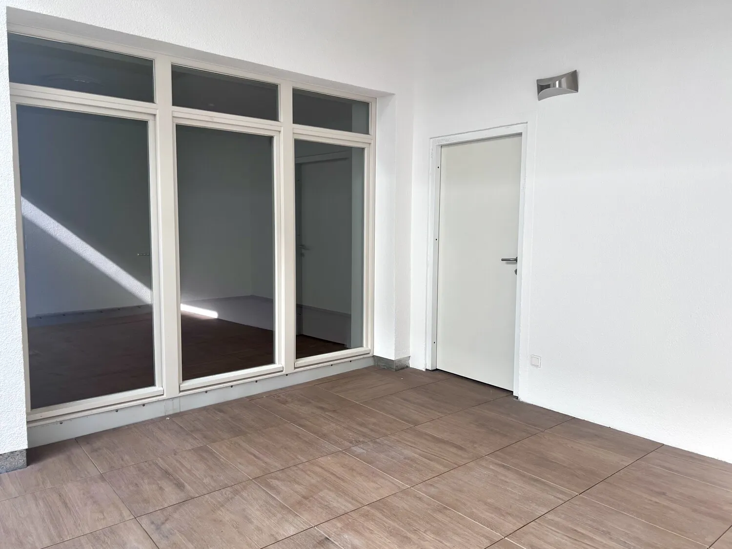 Überdachter Balkon