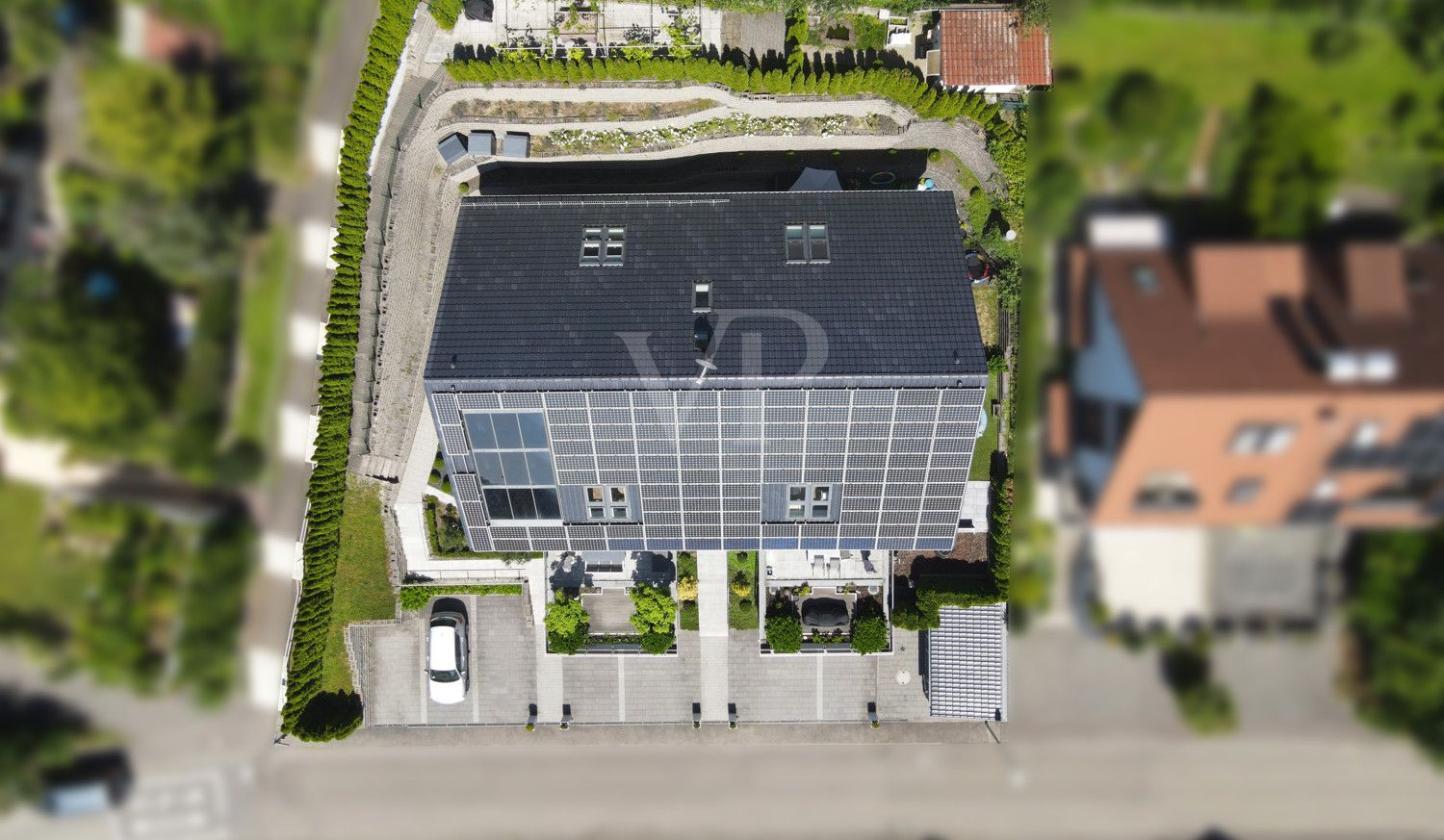 Drohne Draufsicht