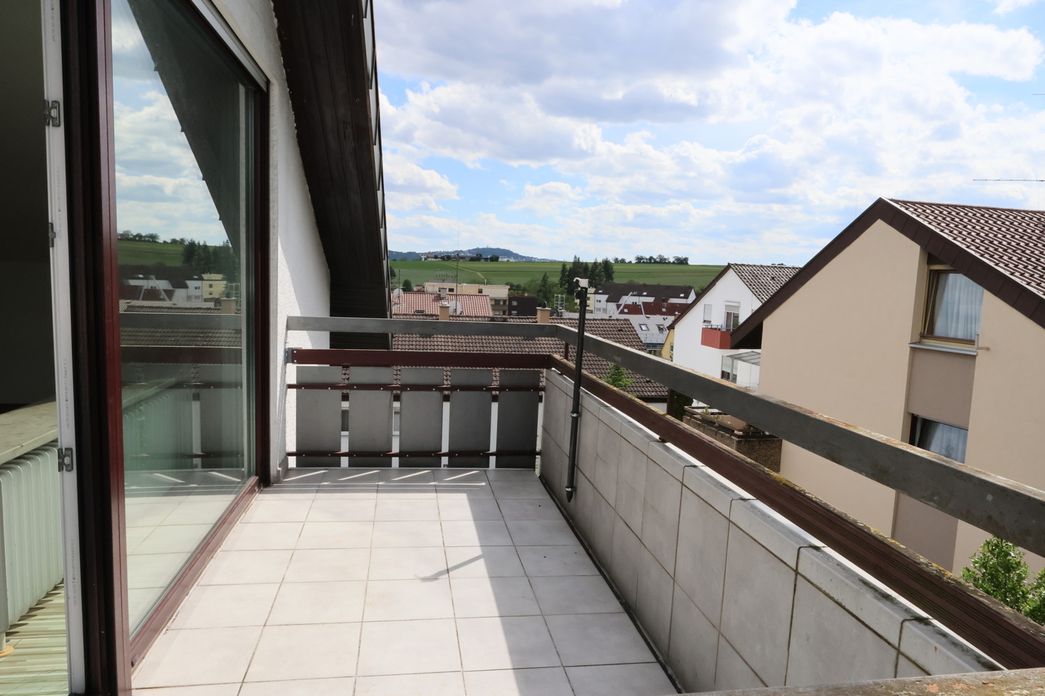 Balkon mit Aussicht