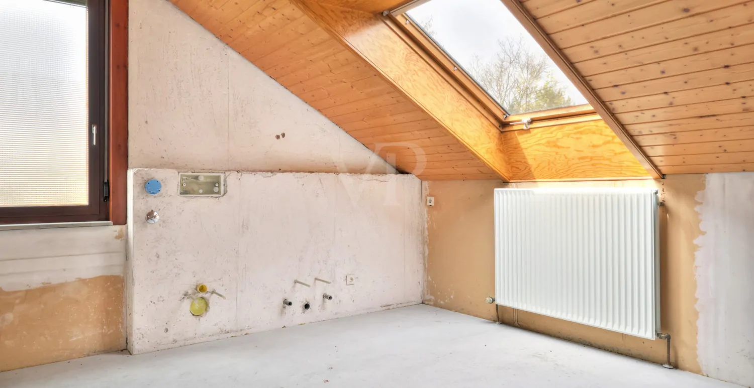 Badezimmer vorbereitet DG