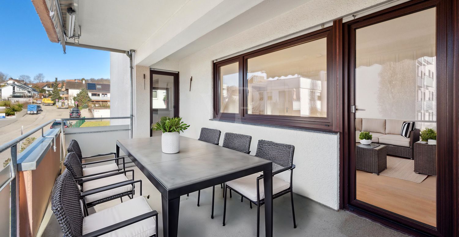 Balkon gestaged