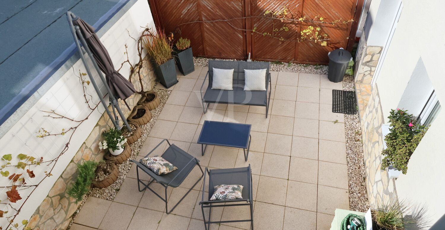 Terrasse von oben