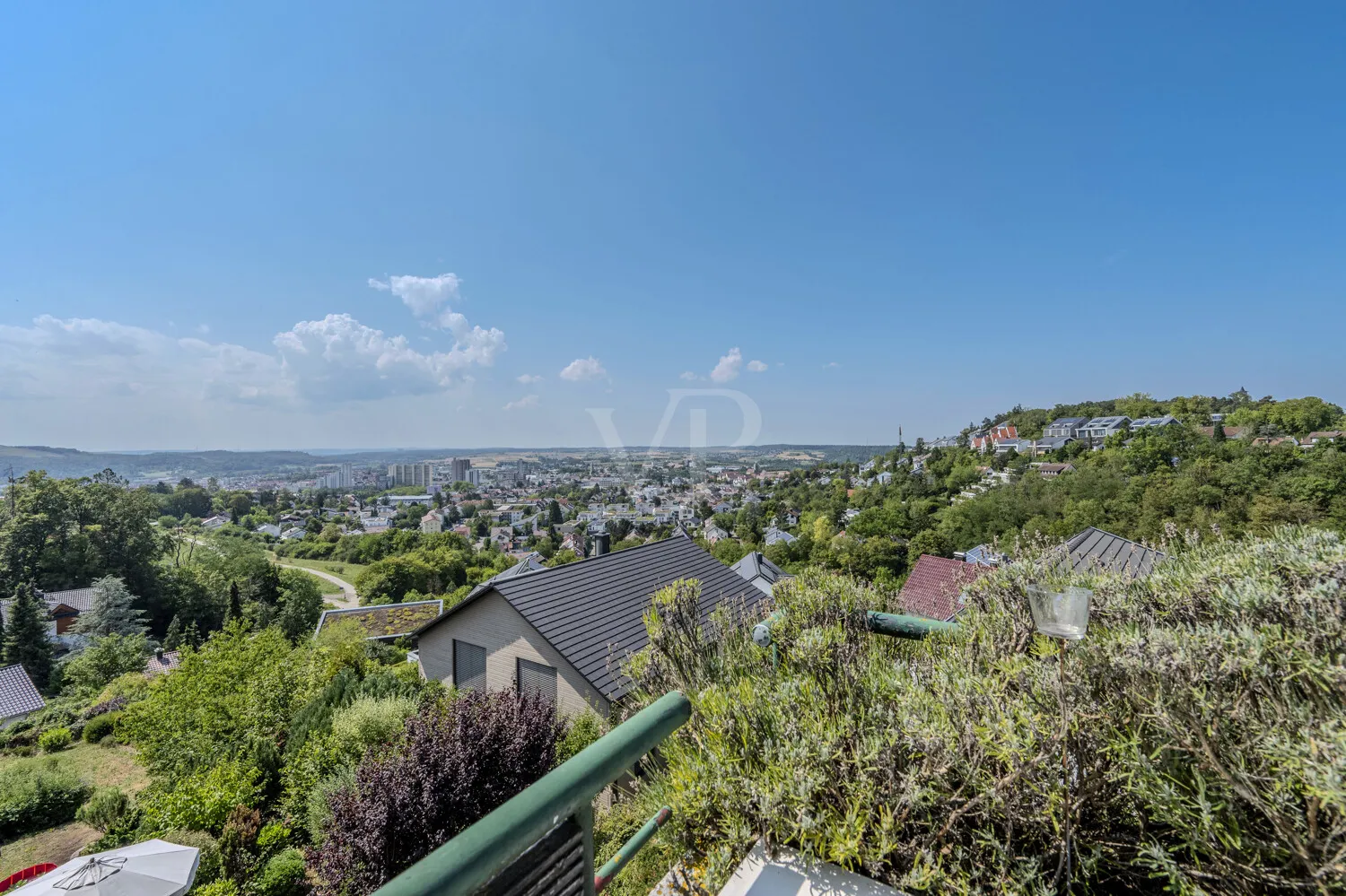 Aussicht Balkon Küche