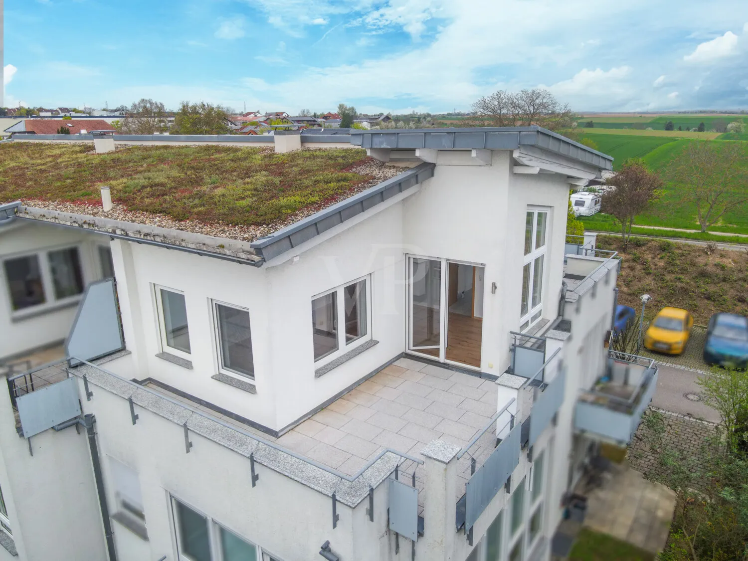 Luftaufnahme Nordterrasse