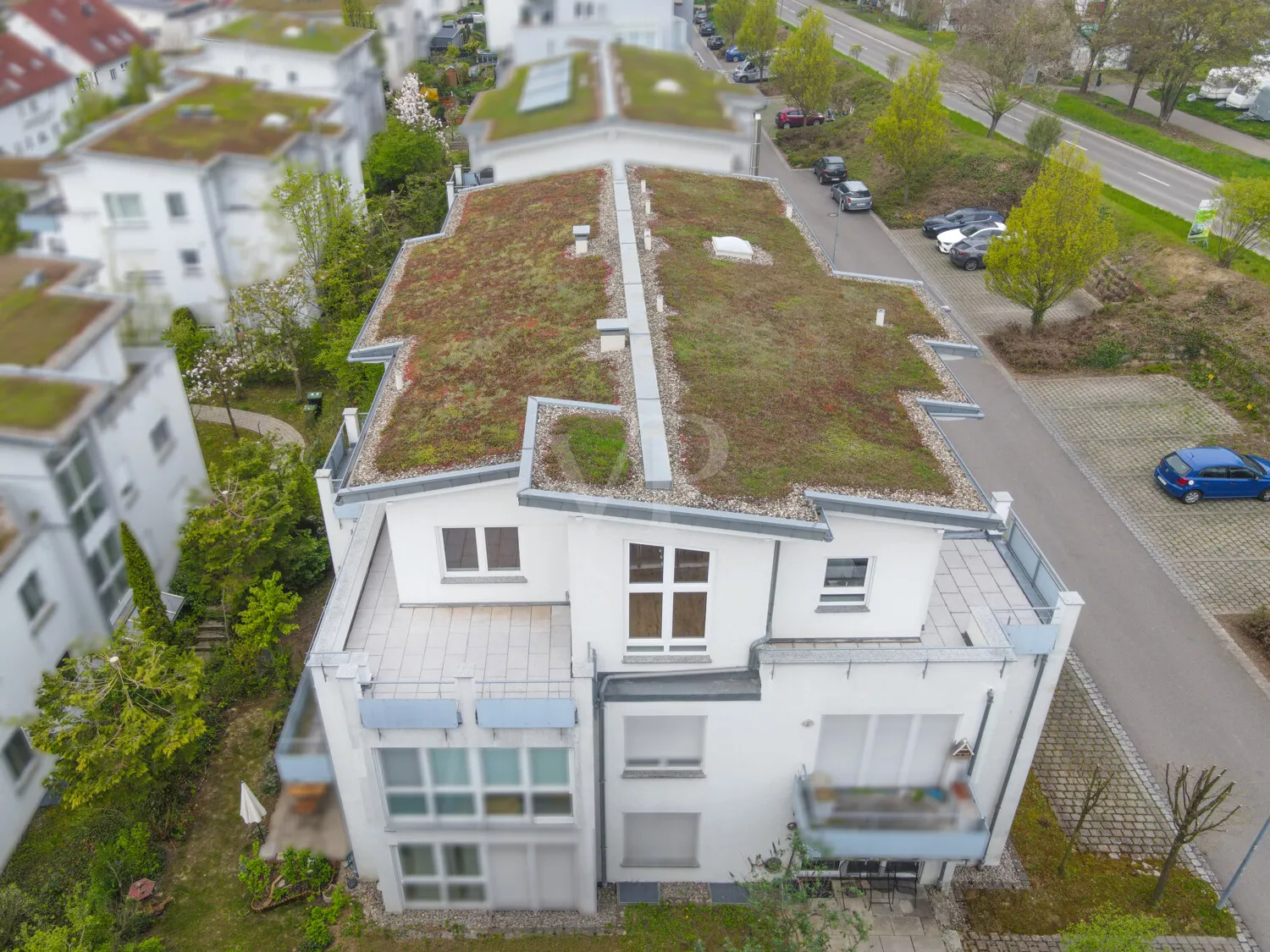 Luftaufnahme beide Terrassen