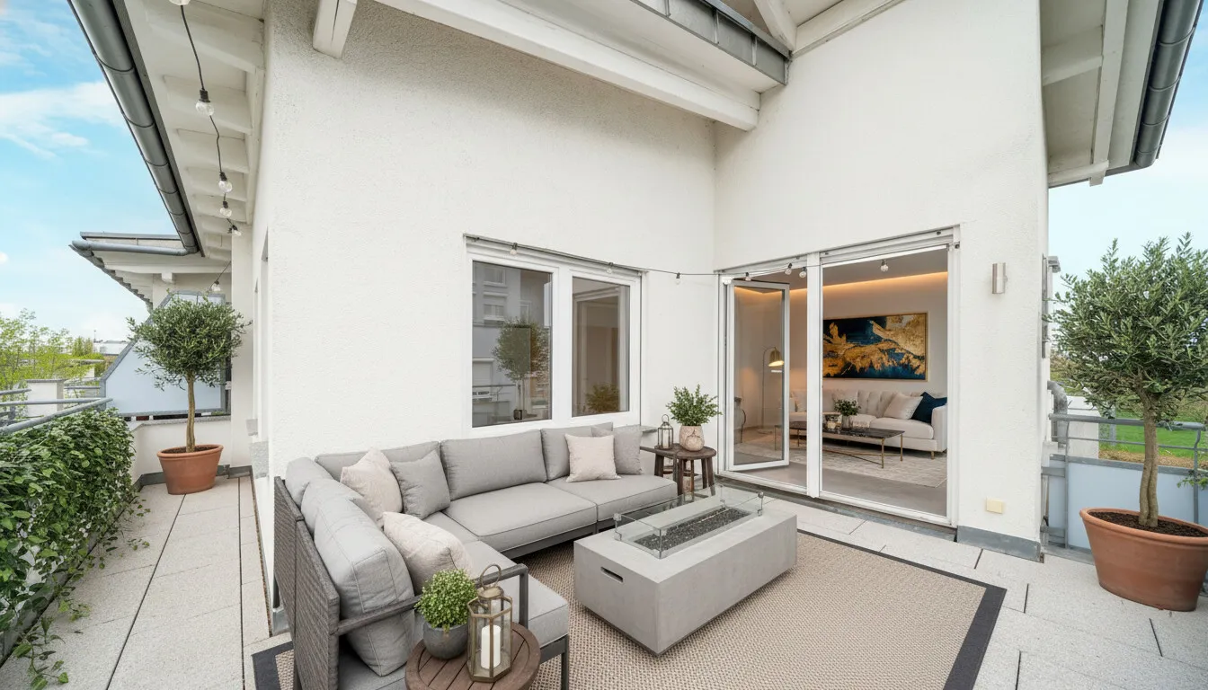 Südterrasse Gestaltungsvorschlag