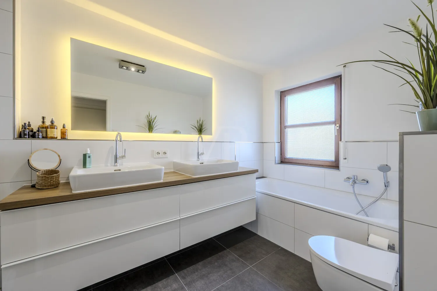 Modernisiertes Badezimmer