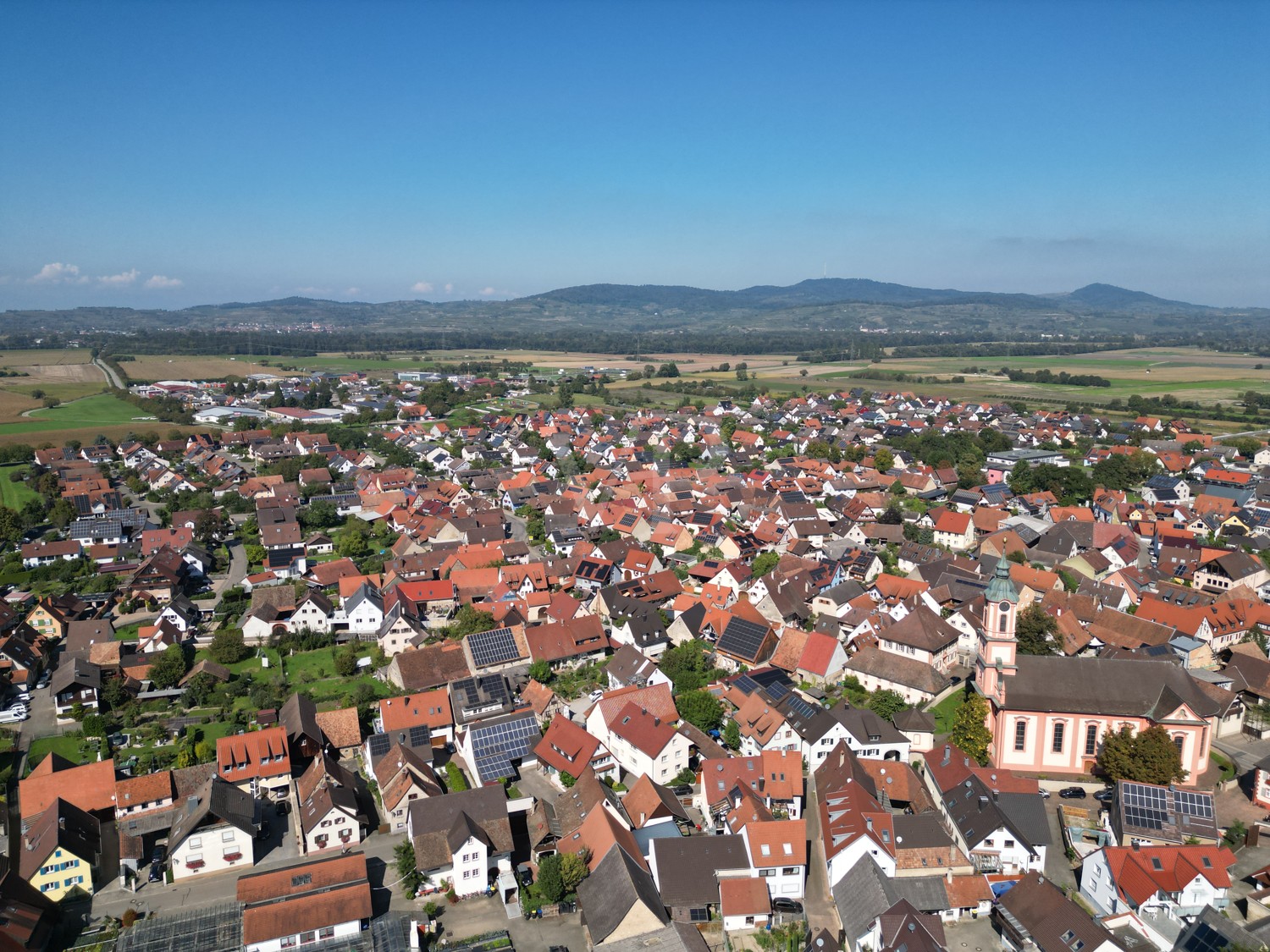 Ausblick auf Merdingfen