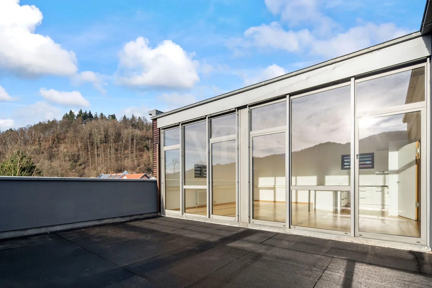 Dachterrasse im Dachgeschoss