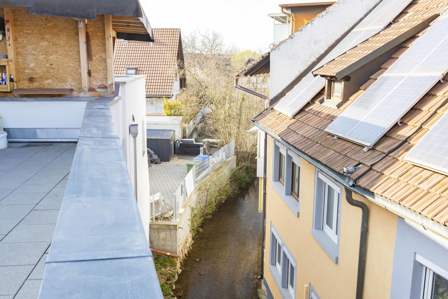 Ausblick von der Terrasse