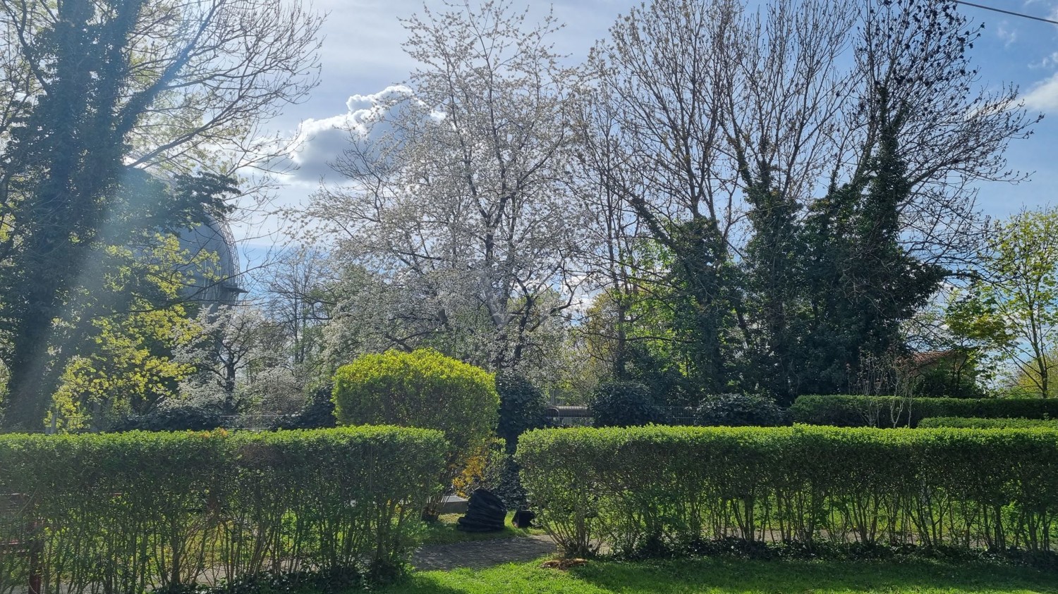 Garten mit herrlichem Ausblick