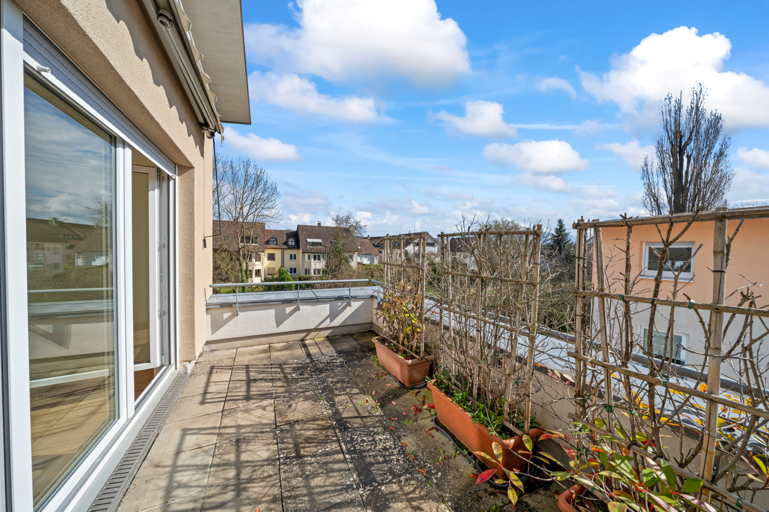 Dachterrasse im Dachgeschoss