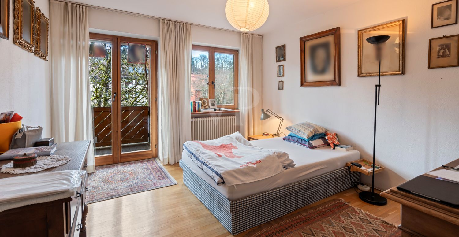 Schlafzimmer rechts im Obergeschoss