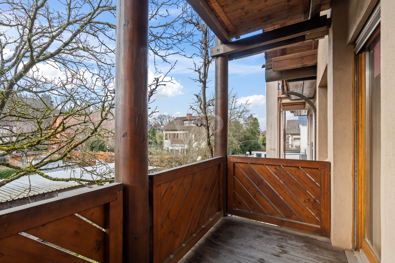 Balkon im Obergeschoss