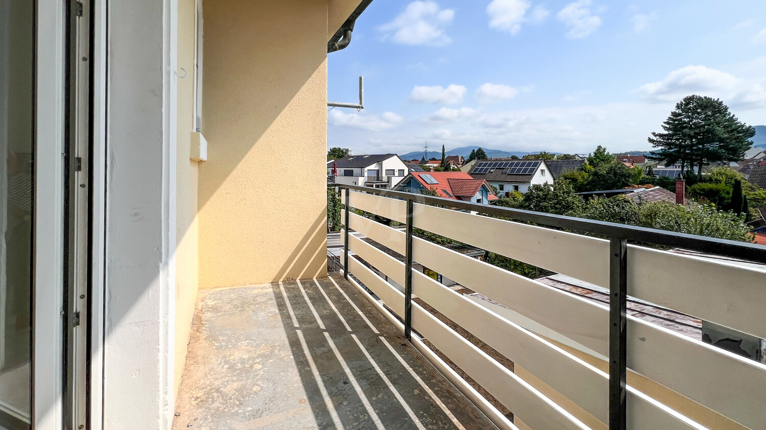 großzügiger Balkon